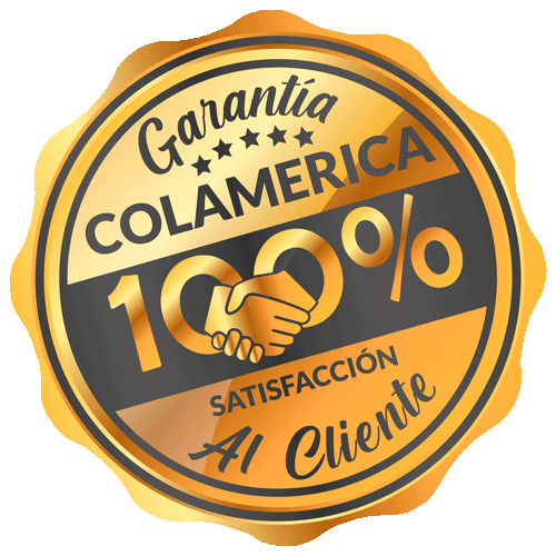 colamerica-sello-de calidad 100 por ciento de satisfaccion